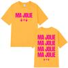 Rapper Jul Ma Jolie Tshirt Unisex Women Clothing Fashion Pop Music Tshirt Summer Casual Cotton Short Sleeve Oversized Y2K Top