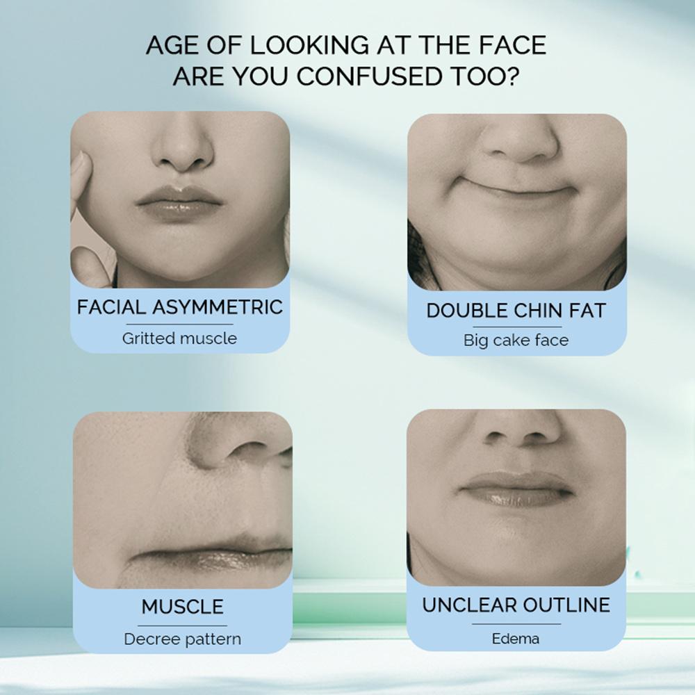 Электрический бандаж для похудения лица V-линия формирователь лица ремень для подтяжки подбородка и щек средство для похудения щек маска для массажа лица для снятия отеков