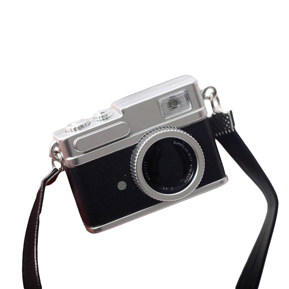 Gift Doll Accessories Home Decor Desktop Display Miniature Camera Model Retro Camera Doll House