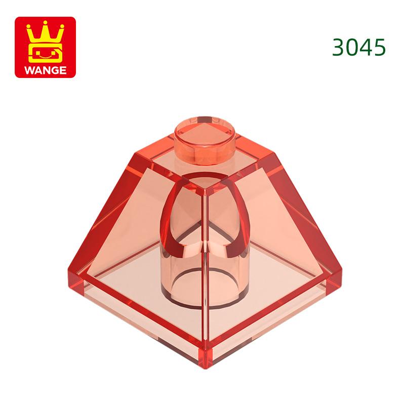 80 шт./лот 3045 Угловой наклонный строительный блок Moc Дом Насадки Совместимые с Кирпичом Сделай сам Детские игрушки Сборка Подарочная коробка