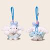 Lolita Ear Lop Bowknot Design Adorable Plush Keychain Gift Backpack Accessories