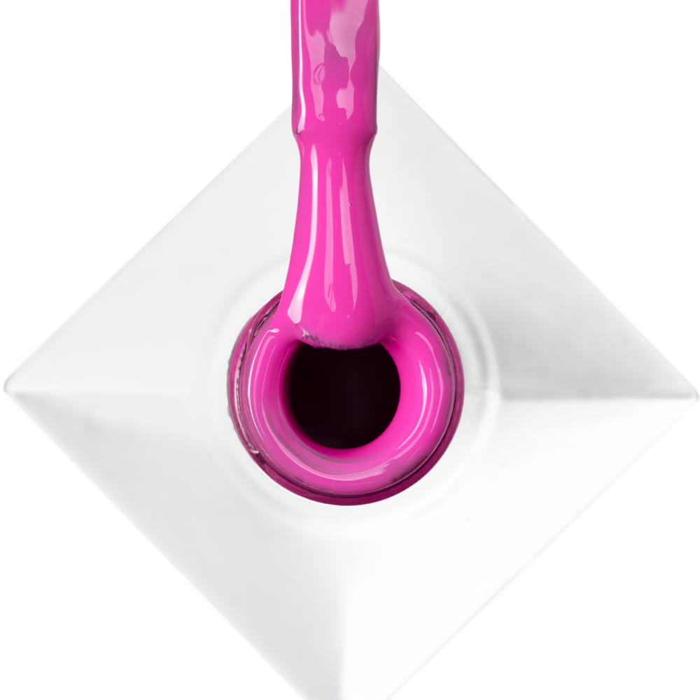 Lakier Hybrydowy Led/Uv Gel Polish Molly Nails Power Flower Nr 724 Fuchsia Hema/Di-Hema Free 8G