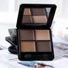 Four-color Full Matte Earth Color Eyeshadow Palette Lasting Waterproof and Sweat-proof Novice Beginners