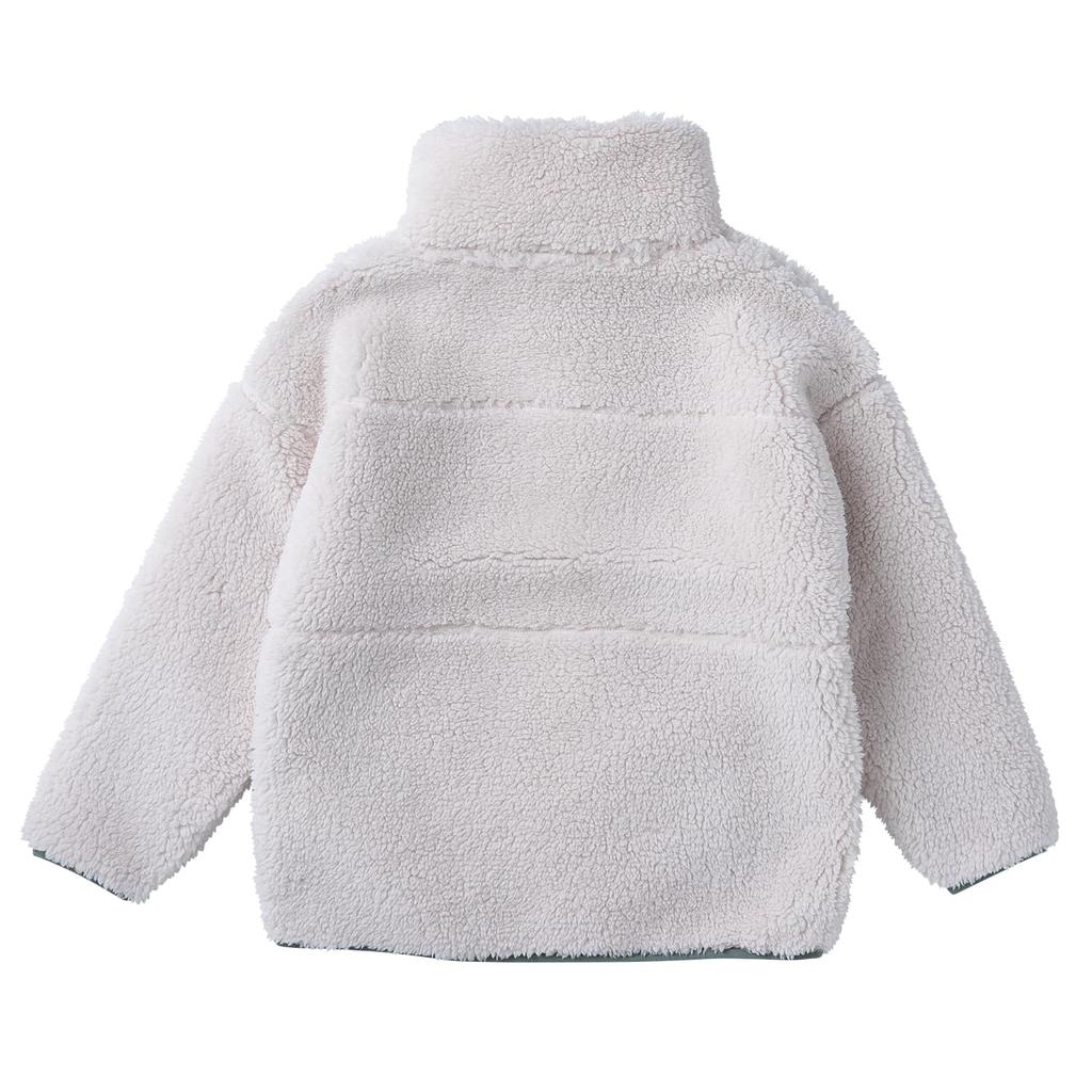 Roxy Fluffy Boa Jacket with TJK244082 OWT Girls' Water-Repellent Finish,