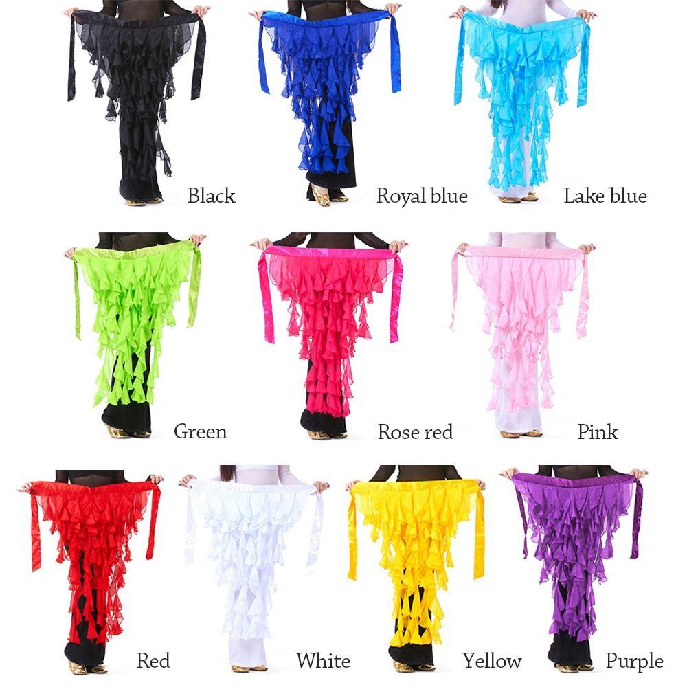 Хип-шарф с кисточками и блестящей цепочкой на талии, женские костюмы для выступлений