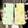 Чехол для телефона с рисунком лимонного летнего фрукта желтого цвета для Honor 70 50 20 7S X9 X8 X7 Magic 4 3 Pro, мягкий черный чехол для телефона