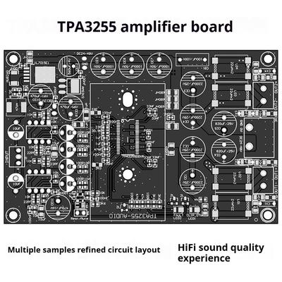 TPA3255 Hi-Fi Цифровая плата усилителя 600 Вт 2.0 Стерео модуль усилителя мощности 48 В Класс D 315 Вт+315 Вт DIY Аудио DC
