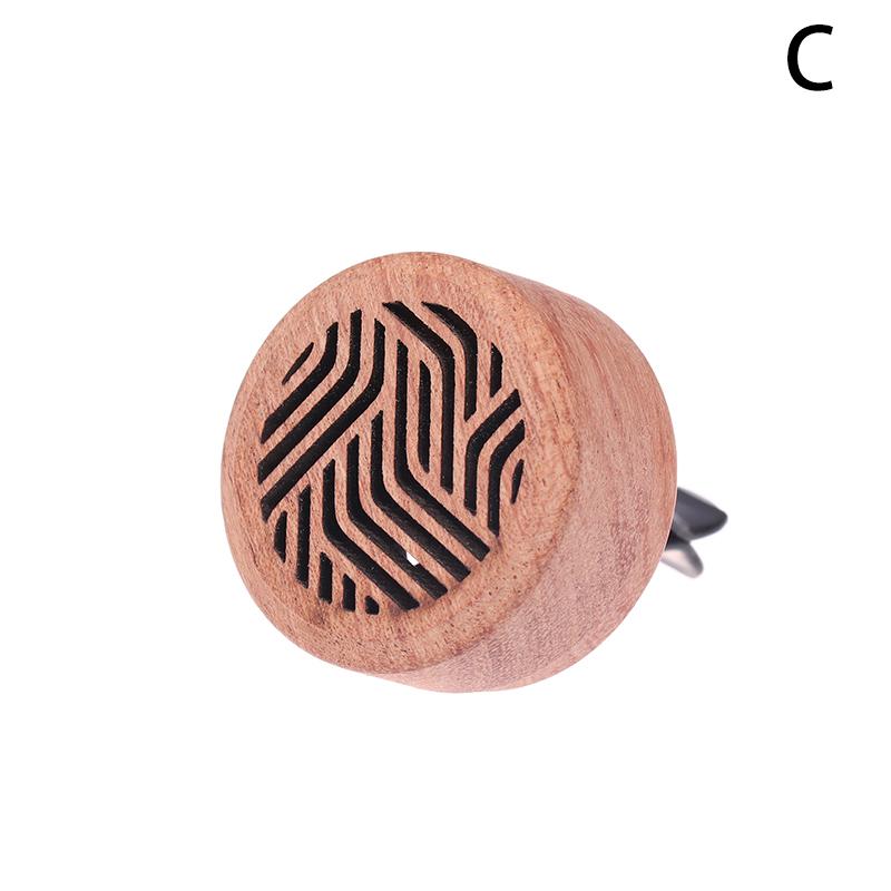 Деревянный резной ароматерапевтический диффузор для автомобиля, ароматизатор с эфирными маслами, автомобильный диффузор, зажим для вентиляционного отверстия, освежитель воздуха для автомобиля