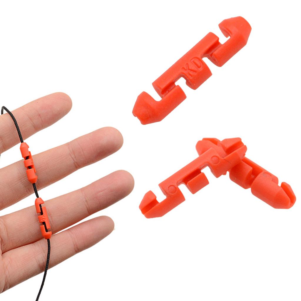 Pack of 30 Auto Stopper Beads For Braided Fishing Line Deep Sea Fishing Auto Stopper Beads Braided Line Accessories