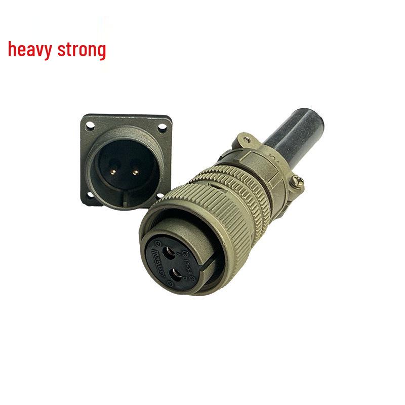 Heavy Duty 5015 2-Pin Male-Female Connector US Standard Plug MS3106A-18-3S Socket MS3102A-18-3P