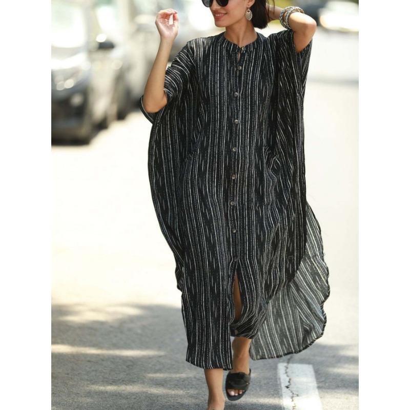 Пляжная блузка на пуговицах больших размеров для женщин со свободной защитой от солнца