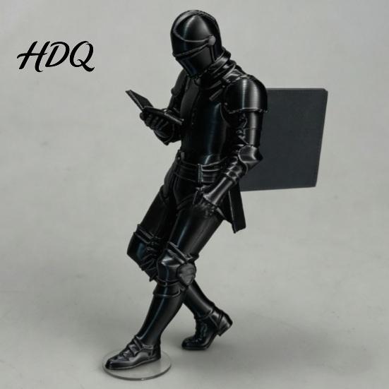 Уникальные подарки для книголюбов Средневековый Рыцарь Декор книжной полки Статуя в доспехах Готическая статуэтка для библиотеки Настольный Декорация для дома и офиса в стиле фэнтези,