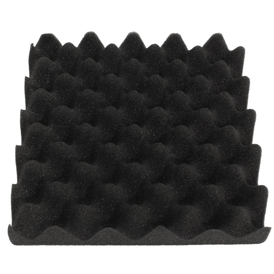 10Pcs 2cm*50cm*50cm Car KTV Soundproofing Sound Absorption Acoustic Foam Egg Crate Studio Deadening Insulation