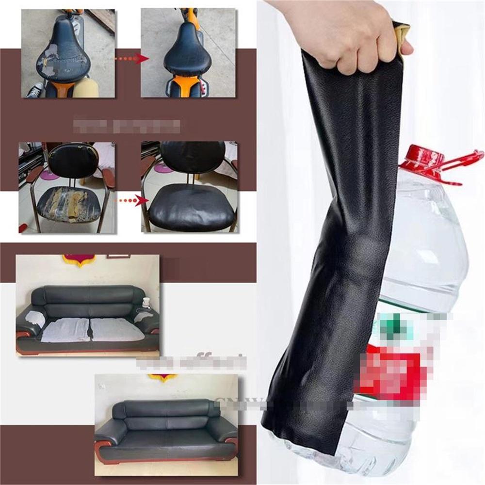 Self-Adhesive Leather Repair Patch, Waterproof & Durable PU Leather Tape For Sofas, Car Seats, Jackets & Bags, 17 Colors & 3 Sizes