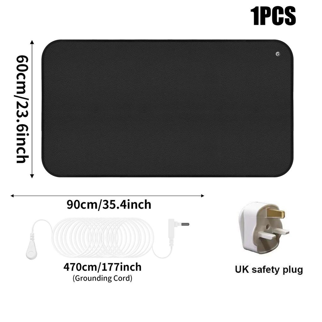 Различные размеры Заземляющий коврик Контакт с землей для ног Комфорт мышц Портативный для путешествий Прочный Для использования в помещении и на улице