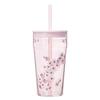 STARBUCKS Sakura 2026 Glass Tumbler Pink 473ml Borosilicate Straw White Day Celebration