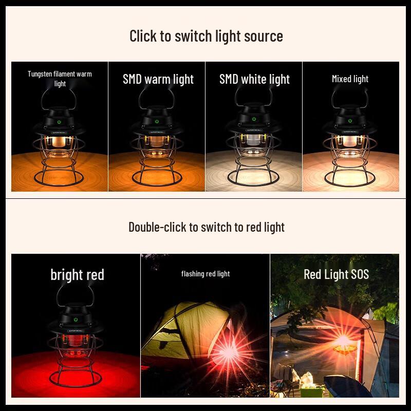 SupFire Outdoor LED Camping Lantern