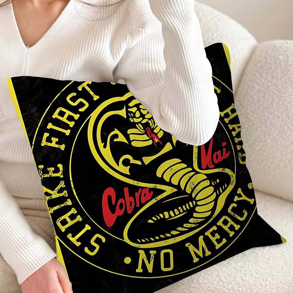Classic Comedy Movie CCobra KKai Cushion Cover Inches Farmhouse Decor Home Throw Pillow Covers For Couch Decorations