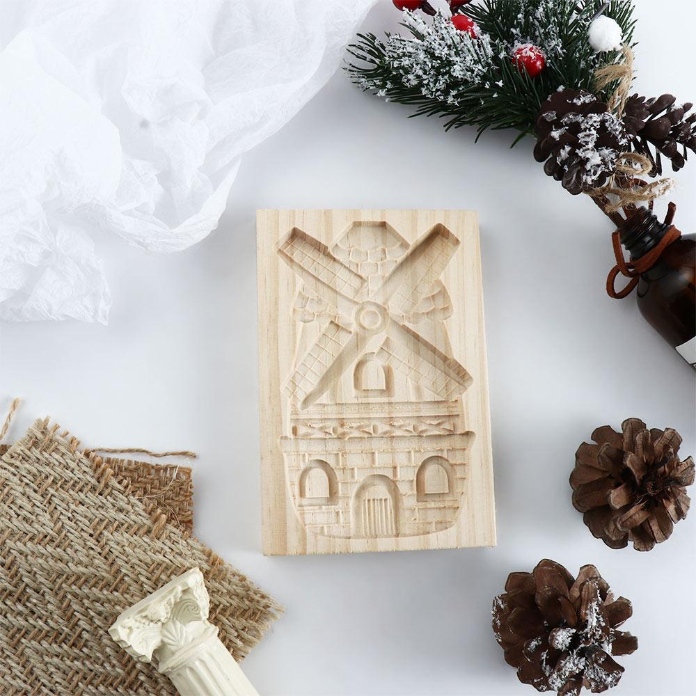 Bakeware Cake DIY Household Kitchen Accessories Cookie Stamp Wooden Cookie Mold Baking Mould
