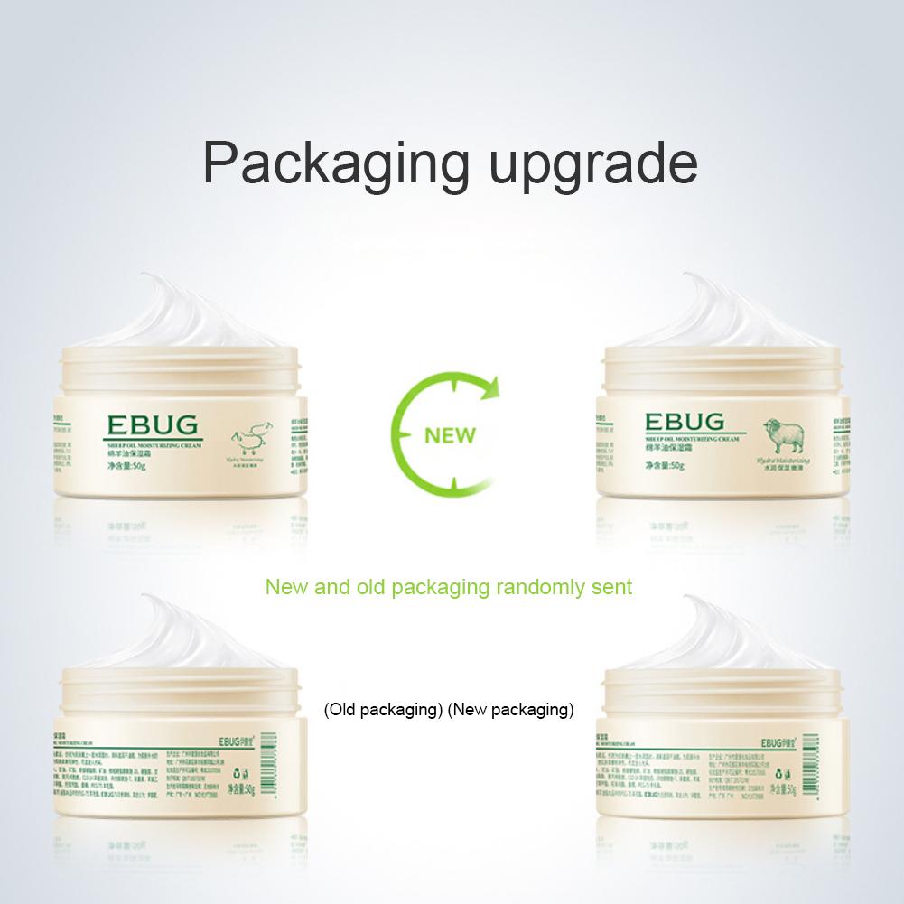 50g Lanolin Sheep Oil Face Cream Whitening Anti-Aging Anti-Wrinkle Moisturizing Nourish Lift Firming Winter Skin Care