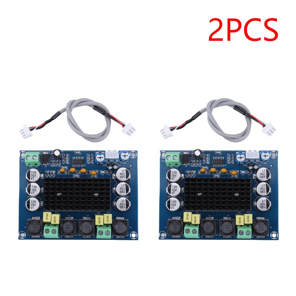 XH-M543 Модуль стереоусилителя звука 2*120 Вт Сделано в Китае TPA3116D2 DC 12-26 В 2 канала Электронные компоненты