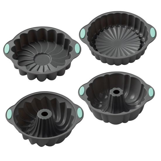 Силиконовая форма для торта с антипригарным покрытием, круглая форма для торта «Шарлотт» для чизкейка с шоколадом