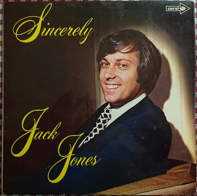 LP Пластинка JACK JONES - С уважением CPS89 Coral 1973 UK Jazz Б/у
