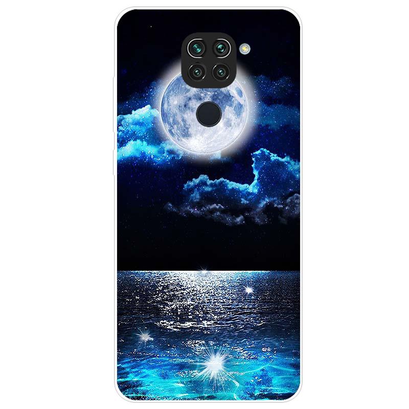 Чехол для телефона Xiaomi Redmi Note 9 Чехол 6.53;' Мягкий силиконовый чехол-накладка из ТПУ для Xiaomi Redmi Note 9, чехол-накладка Fundas Para