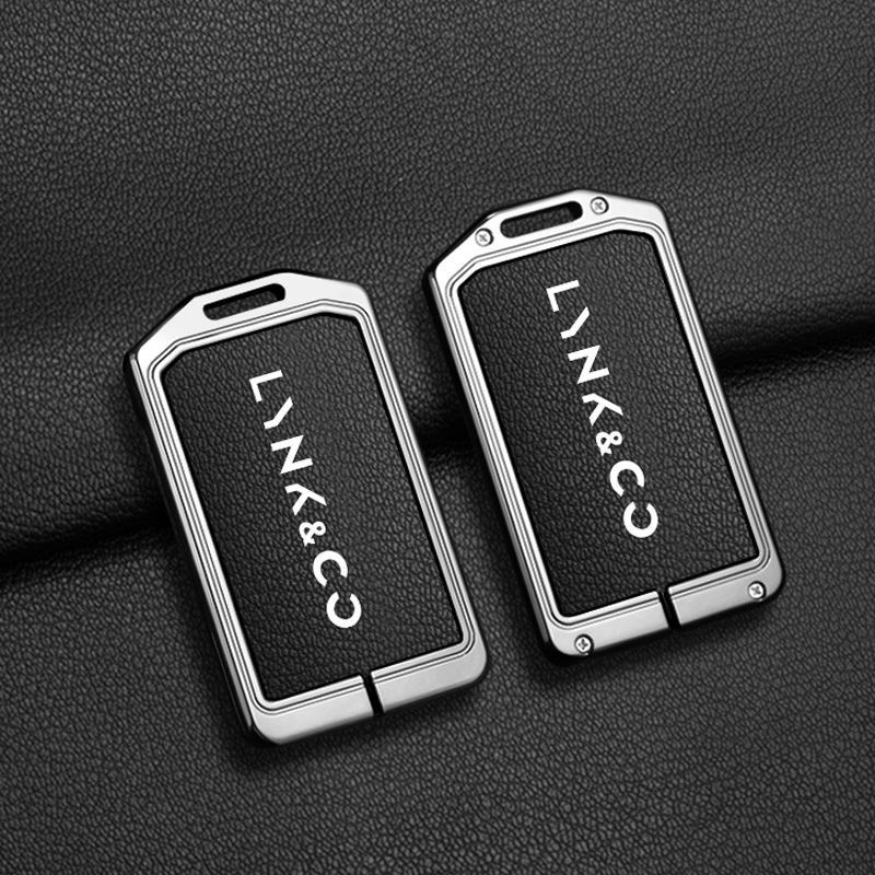 Чехол для ключа автомобиля Lynk & Co - Высококачественная защитная подвесная сумка с пряжкой против падения