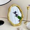 Folding Desktop Makeup Mirror Light Luxury Clouds Vanity Mirror  Home Decor