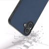 ABEEL For iPhone 16 Cases Genuine Cow Leather+PC+TPU Phone Cover