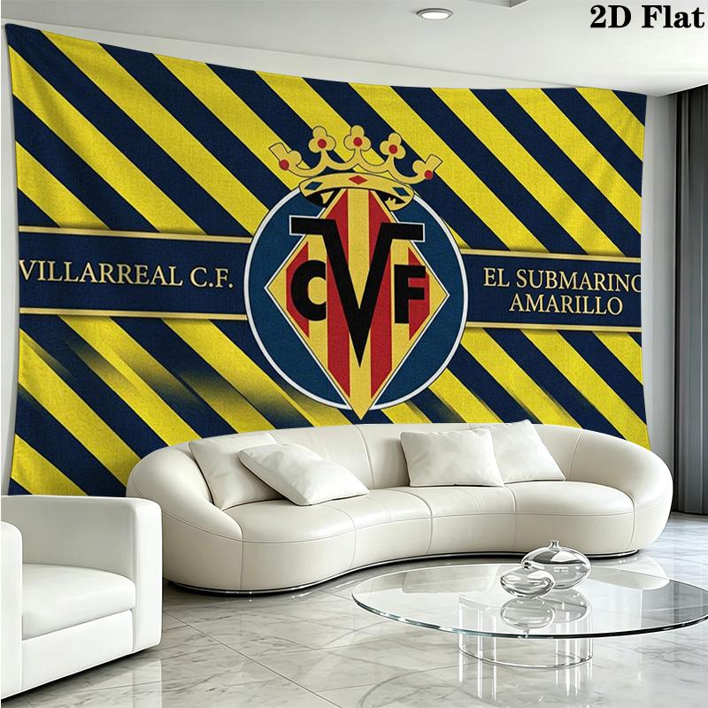 Villareal Wall Tapestry Aesthetic Wall Hanging Printed Fabric Blanket Decorative Tapestries for Bedroom Living Room Home Decor