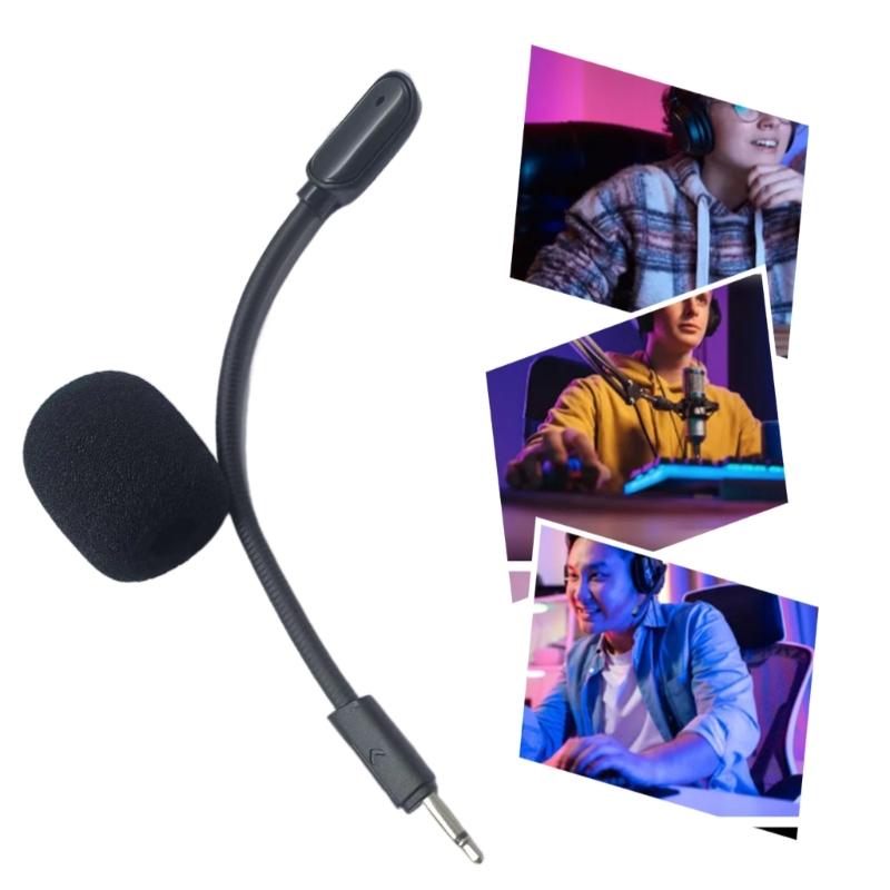 High Clarity Detachable 2.5mm Game Microphone for Clear Communication for  100 Gaming Headsets Mic