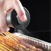 Бутылка-спрей из нержавеющей стали со стеклом, бутылка-спрей для масла, отжатая вручную, бутылка для контроля масла, кухонные принадлежности, здоровое питание