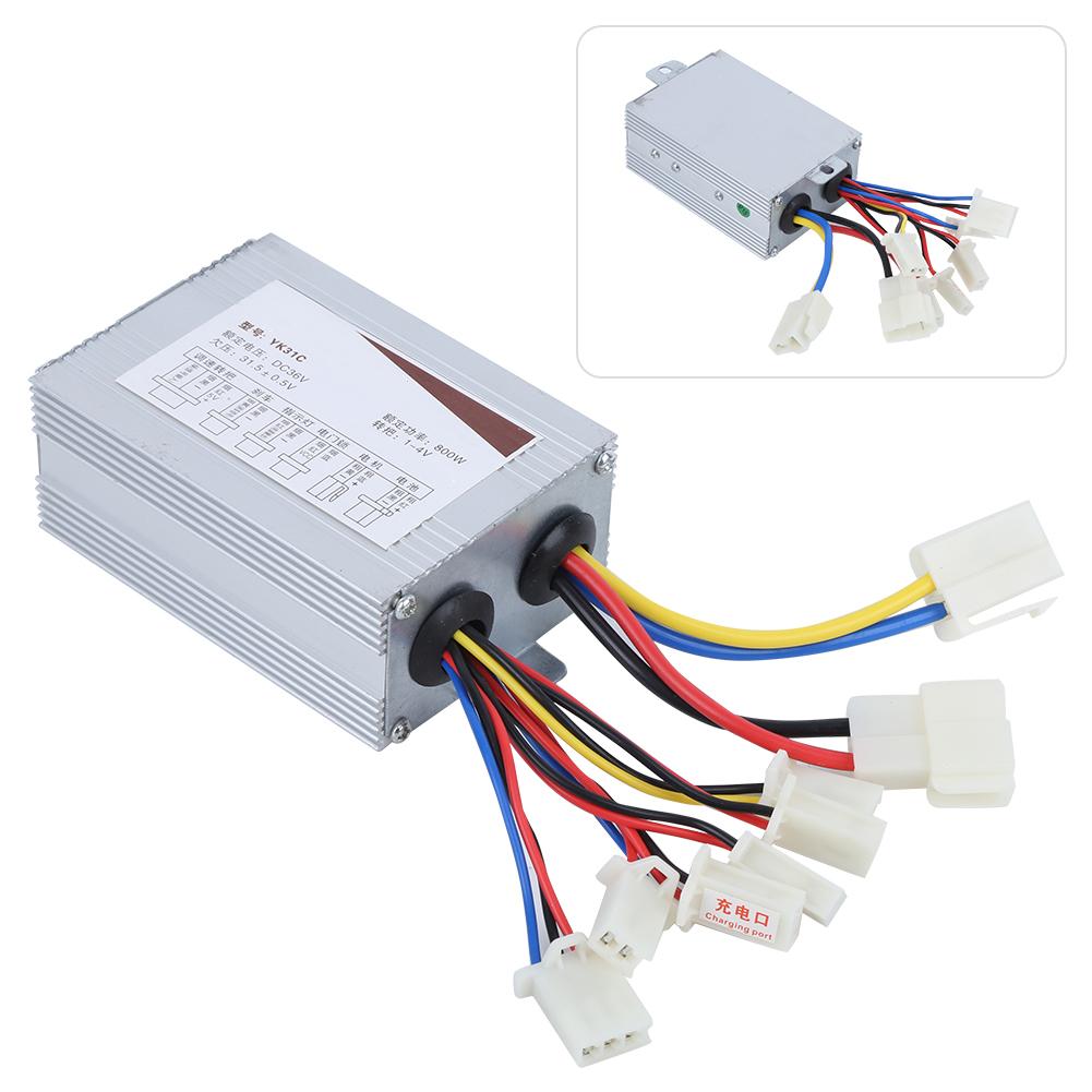 Aluminium Alloy Tricycle Scooter Electric Bicycle 36V Brush Controller Equipment