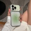 Чехол с блестками, большим прозрачным окном и градиентом для For Iphone 17 16 1 Pro Max 14 13, Защита камеры, Блестящий, Цветной, Ударопрочный чехол