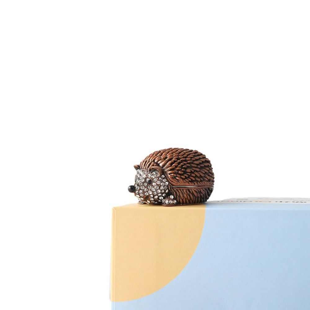 Animal Figurine Enamel Jewelry Box Ring Holder Trinket Organizer Jewelry Storage Box Desk Storage