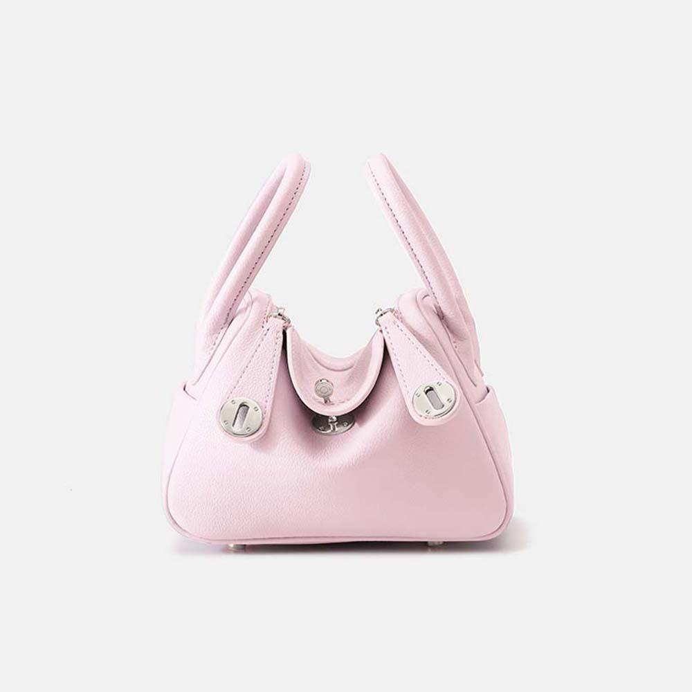 2025 Новая Женская Сумка из Натуральной Кожи Кожа Головного Слоя Сумка Lindy Маленькая Lindy Модная Универсальная Ручная Одноплечевая Сумка Кроссбоди