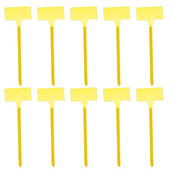 10 шт., этикетка для растений, гладкая поверхность, наконечник, головка цветка, этикетка для растений, садовый маркер, товары для дома