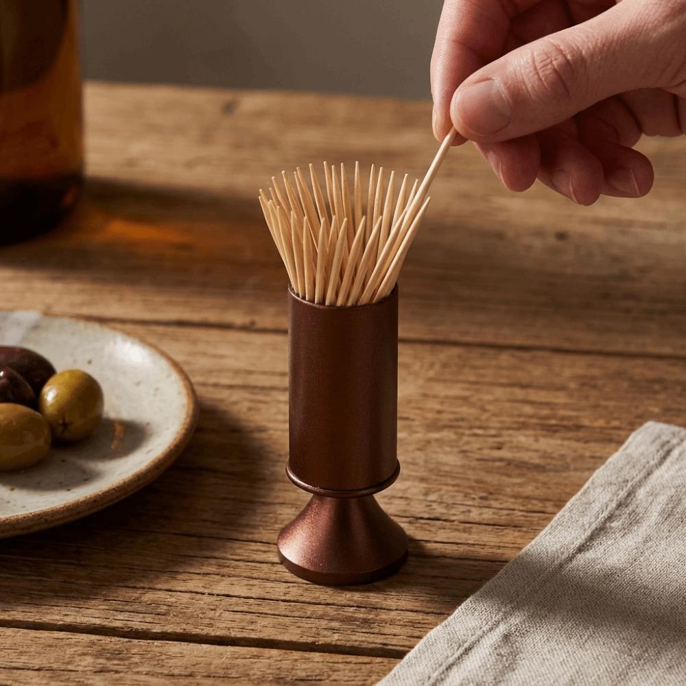 Luxury Toothpick Stand Rust-Proof Toothpick Box Durable Toothpick Holder Home Decor