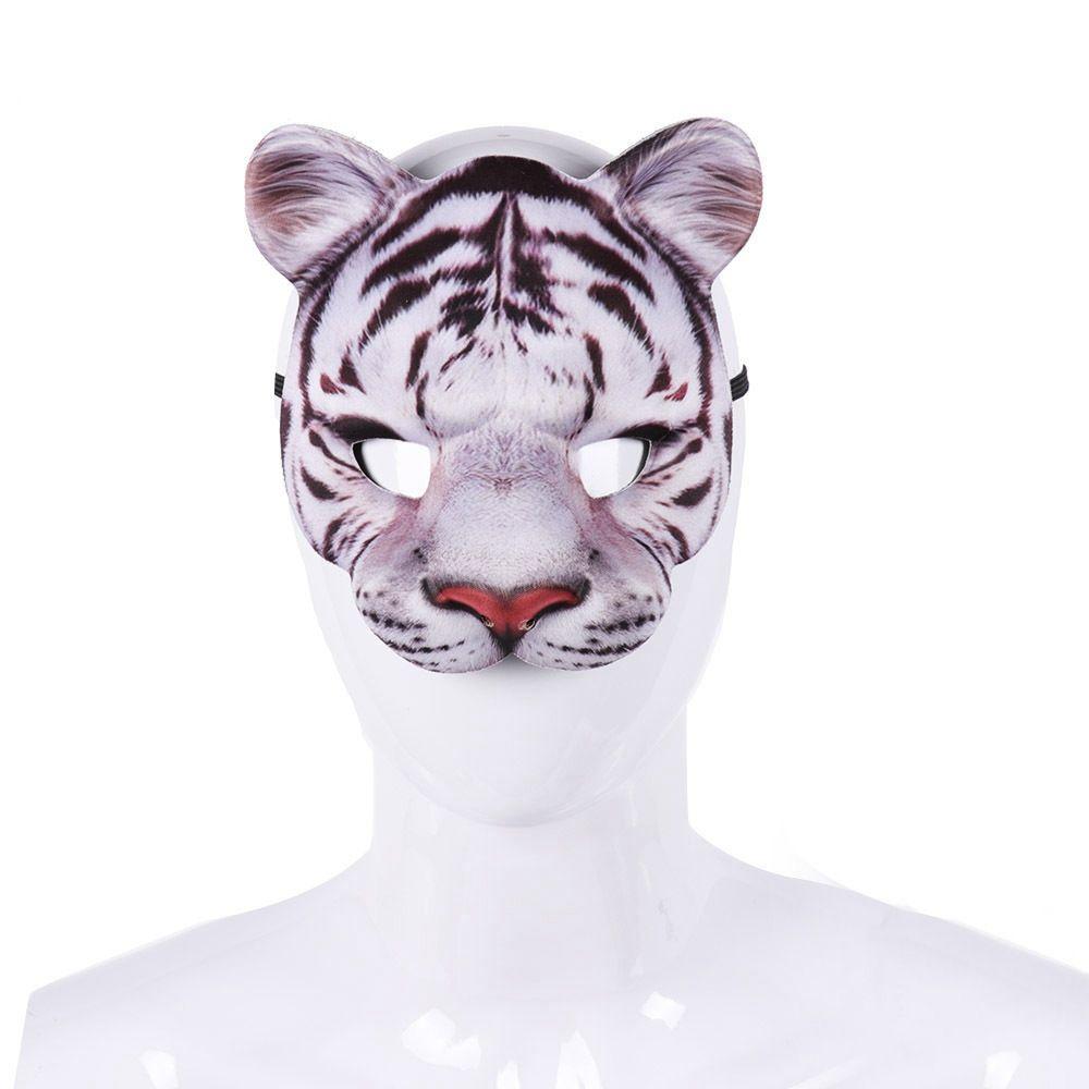 Costume Party Festival Carnival Party Masquerade Mask Tiger Mask Cosplay Props Halloween Decoration