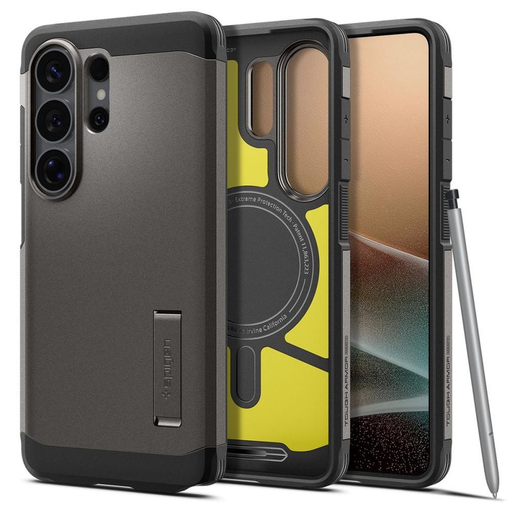 Etui Pokrowiec Case Na Samsung Galaxy S26 Ultra Tough Armor Mag Magsafe - Szare