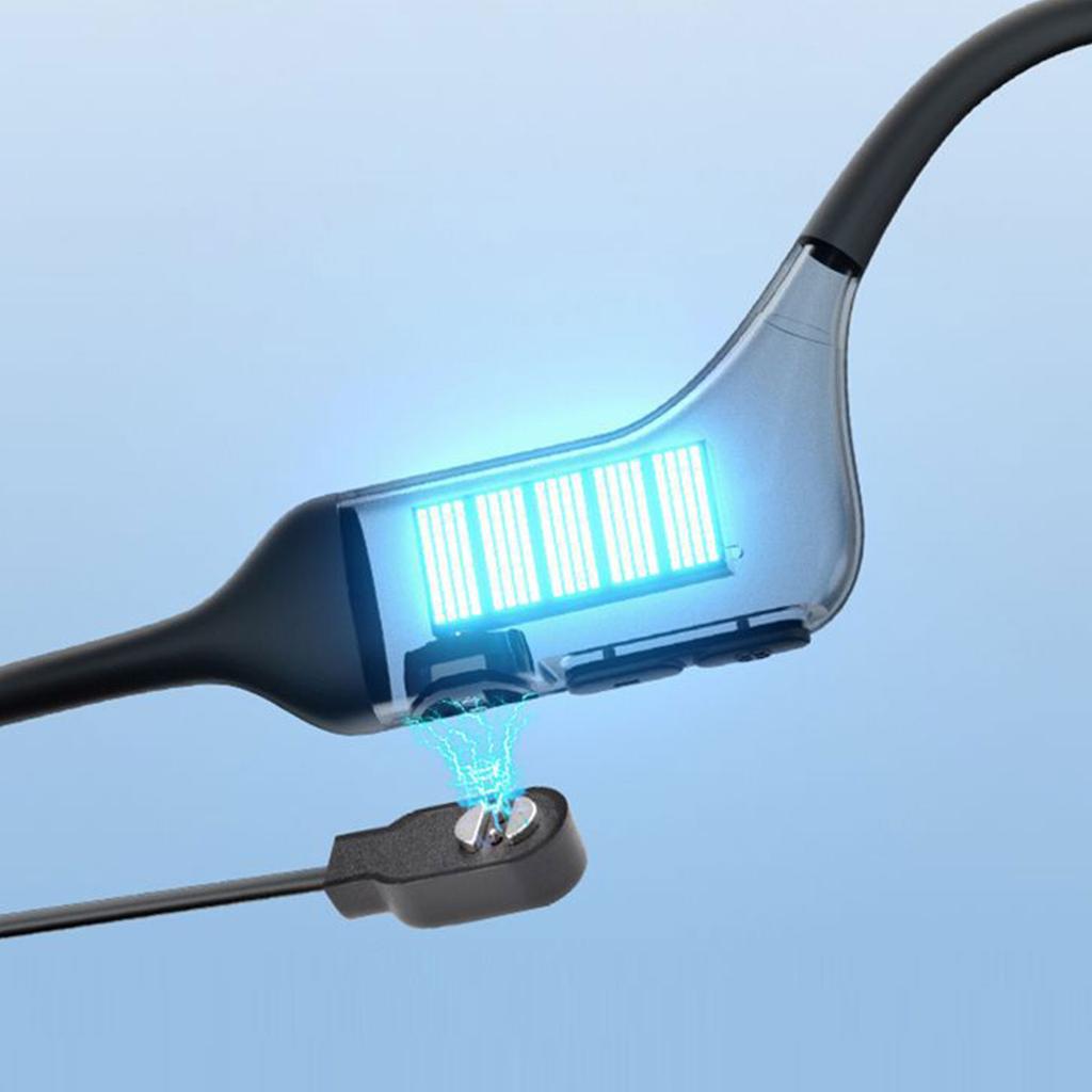 Портативный адаптер питания Зарядная док-станция Кронштейн Шнур Совместим для наушников PurFree BC01 Магнитный USB-кабель для зарядки Подставка