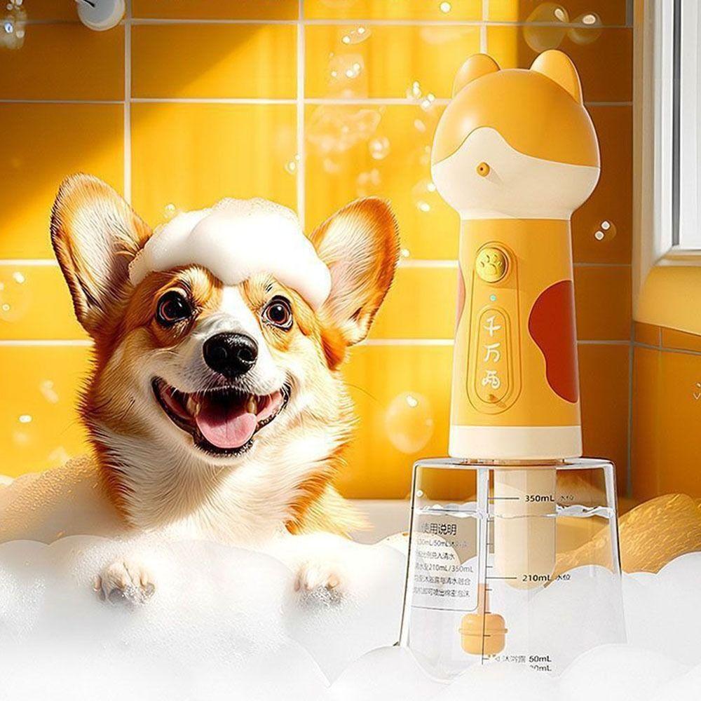 Шампунь Пенообразователь для Мытья Собак Автоматический Дозатор Мыла Питомец Пенообразователь Дом