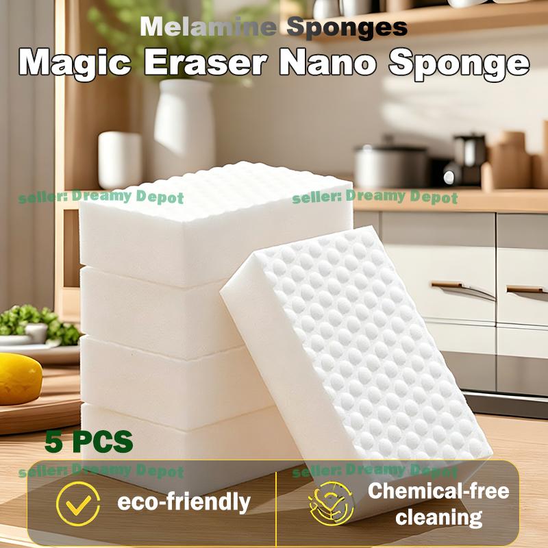 Nano Magic Sponge Eraser Household Cleaning Sponge For Kitchen Pot Washing Shoes Cleaning Car Washing Stain Remover Cleaning Pad