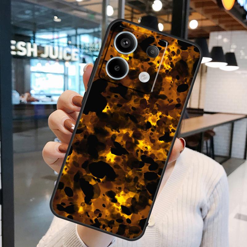 Чехол с узором "Черепаховый панцирь" для Xiaomi Redmi Note 14 Pro 10 11 12 13 15 Pro Plus Redmi 15 10C 12C 13C 14C 15C