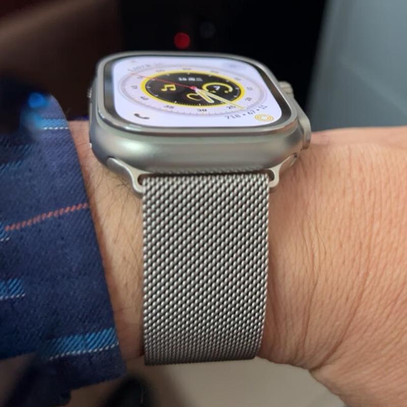 Миланская петля для ремешков Apple Watch 44 мм 46 мм 40 мм 45 мм 41 мм 42 мм браслеты iWatch серия 10 11 se 7 8 9 ultra 2 3