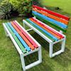 Outdoor Weather-Resistant Wood Park Bench