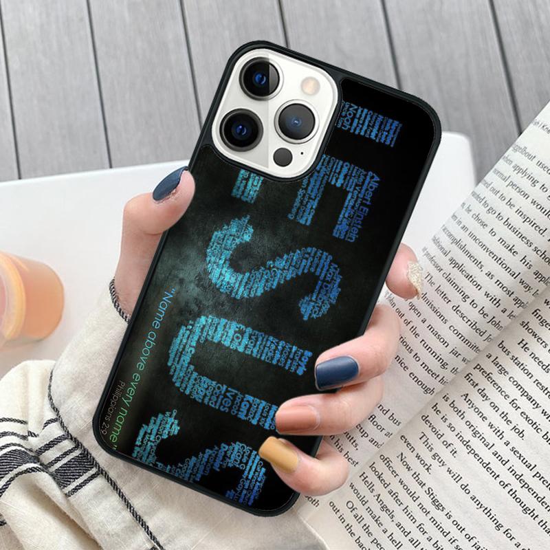 Библия Иисус Христос Христианская цитата Чехол для телефона для iPhone 17 Air 16 15 14 12 13 PLUS 11 PRO MAX Чехол Fundas