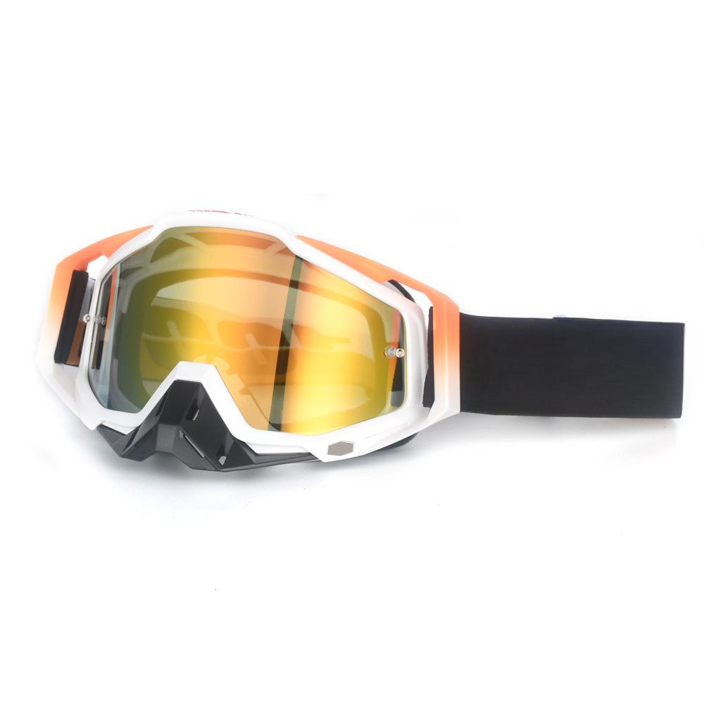 Мотоциклетные очки, внедорожные очки, очки для горного велосипеда/квадроцикла/мохера, маска, съемные линзы, защита от ветра и ультрафиолета, для езды на велосипеде.